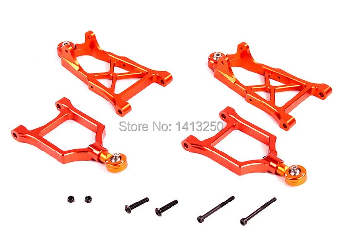 CNC металлический рычаг передний Подвески Набор для 1/5 ROVAN KING MOTOR HPI baja 5B 5T SS rc