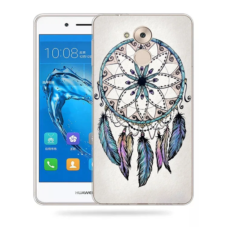 Huawei honor 6a чехол Silicon взгляд кота живопись мягкая ТПУ задняя крышка для huawei телефон
