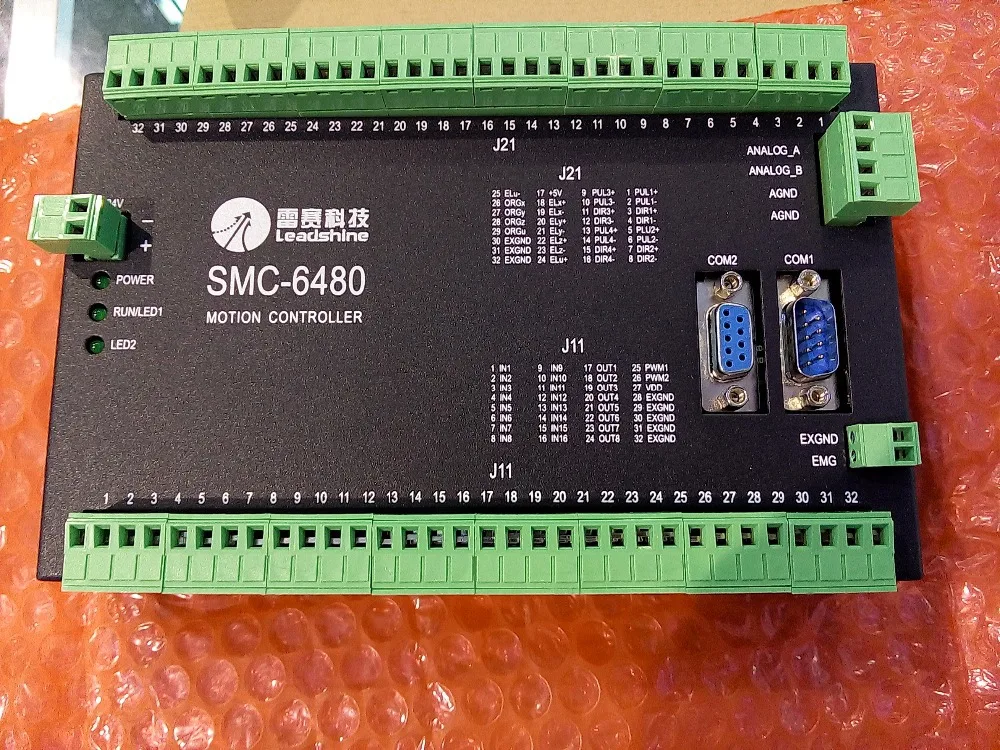 Карта управления движением Leadshine SMC6480 V1.2 4 осевая автономная плата привод система