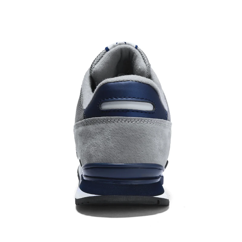 Giyu 2019 new men's leather fabric sports shoes Sneakers Student Net Running Shoes Comfortable against foot odor | Спорт и