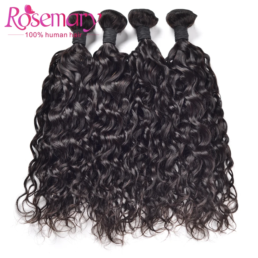 7А Необработанные Девственные Волосы Перуанский Естественная Волна 4 Связки