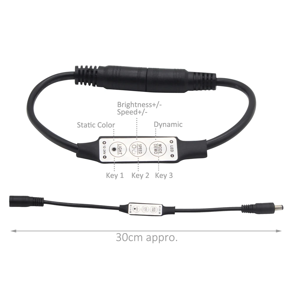 Светодиодная лента с питанием от аккумулятора 5 В 3528 SMD водонепроницаемая гибкая
