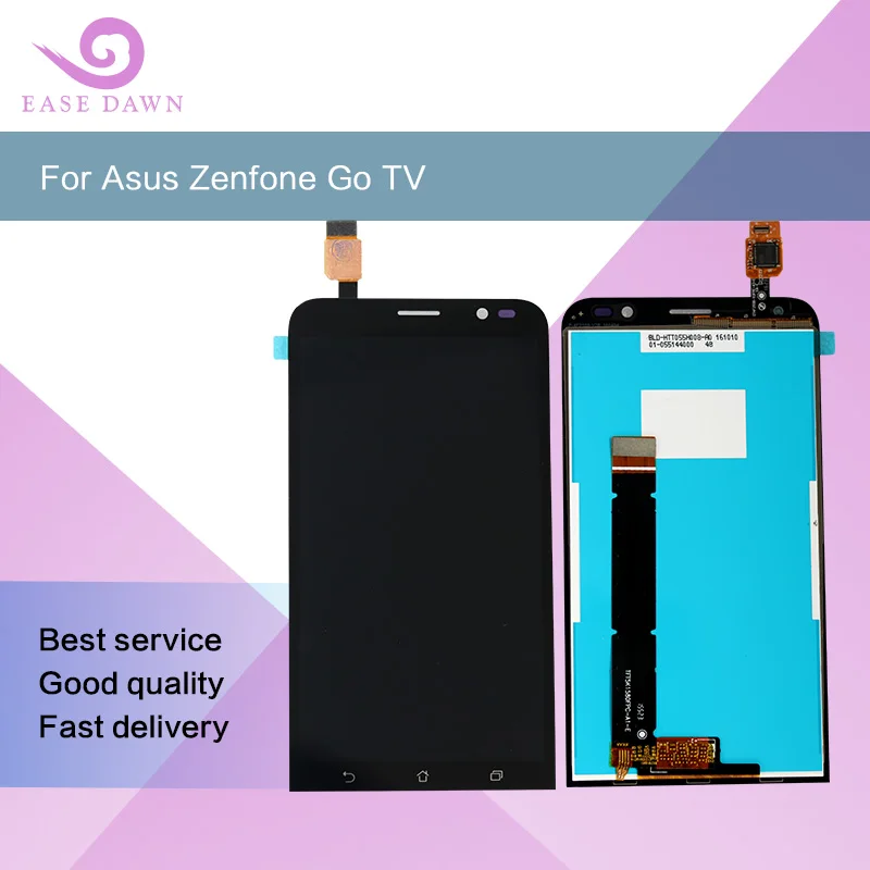 Для ASUS Zenfone GO tv ZB551KL X013 ЖК ips экран+ сенсорная панель дигитайзер сборка для Asus дисплей