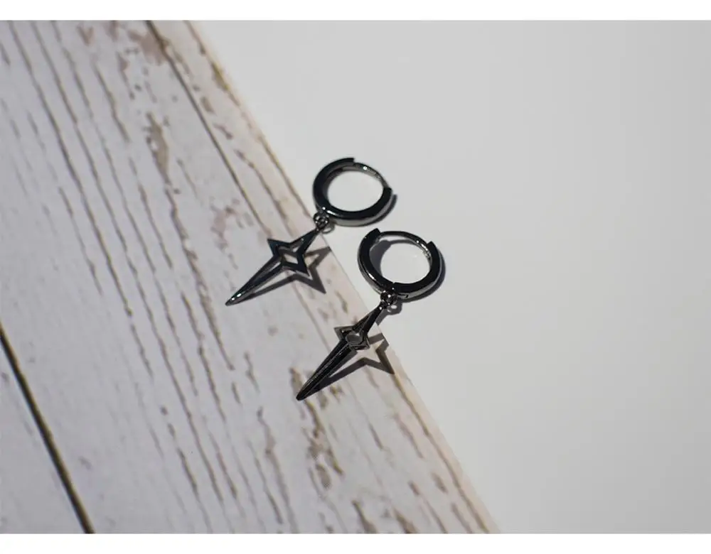 Серьги из стерлингового серебра 925 пробы модные популярные Короткие серьги капли