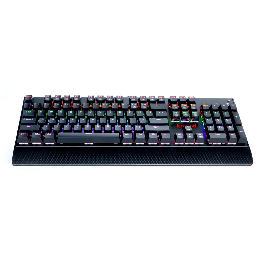 Redragon K557 KALA RGB светодиодный с подсветкой полноразмерная Механическая игровая