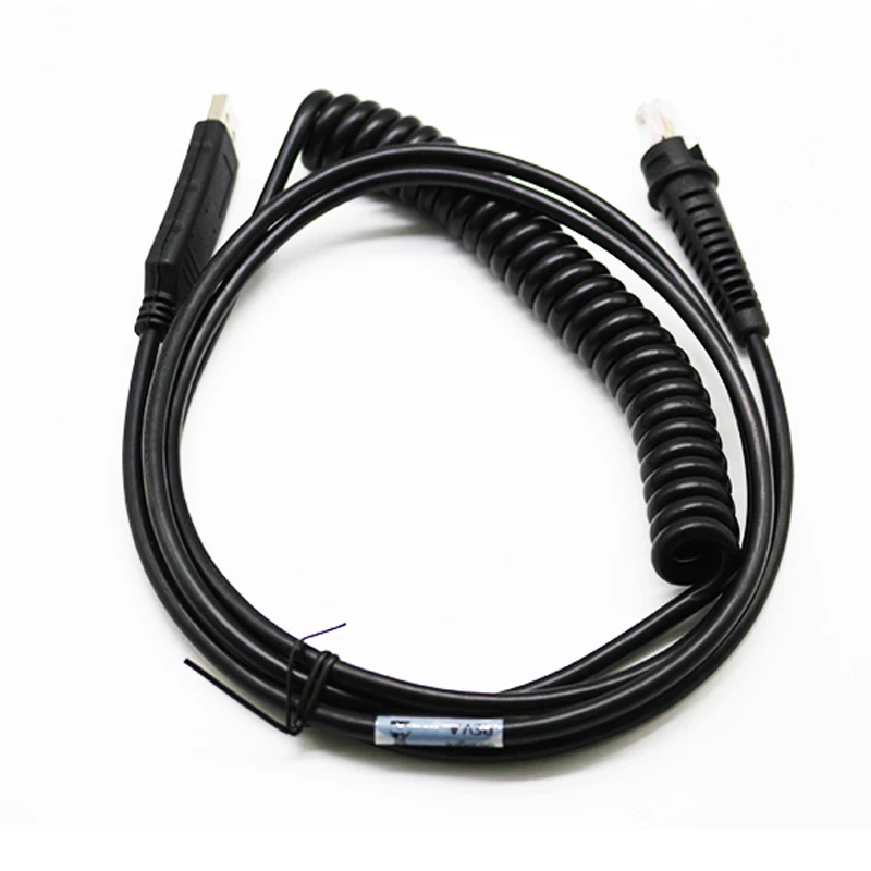 Спиральный USB кабель для передачи данных с чипом сканера штрих кодов Honeywell IT3800