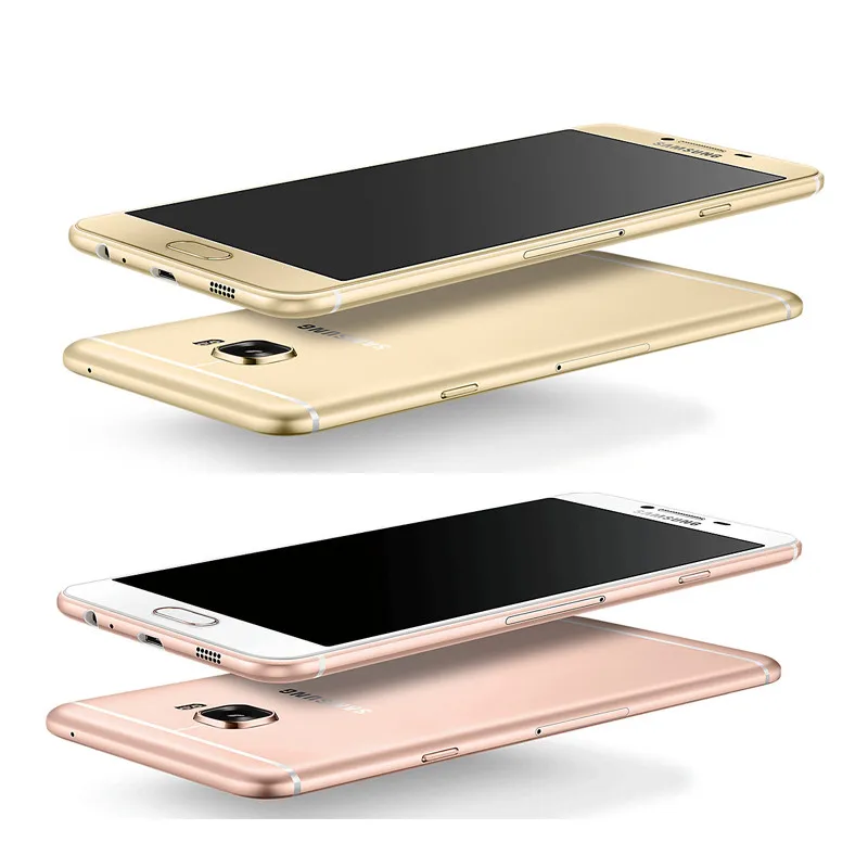Оригинал Samsung Galaxy C7 C7000 5 7 дюймов 4GB оперативной памяти 64 Гб встроенной RAM 16.0MP LTE 4G Octa