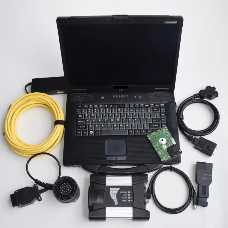 

For Bmw Diagnose NEXT Icom with Laptop CF52 4g Hdd 1000gb Software 09/2023 Expert Mode New OF a2 a3 Ready to Use