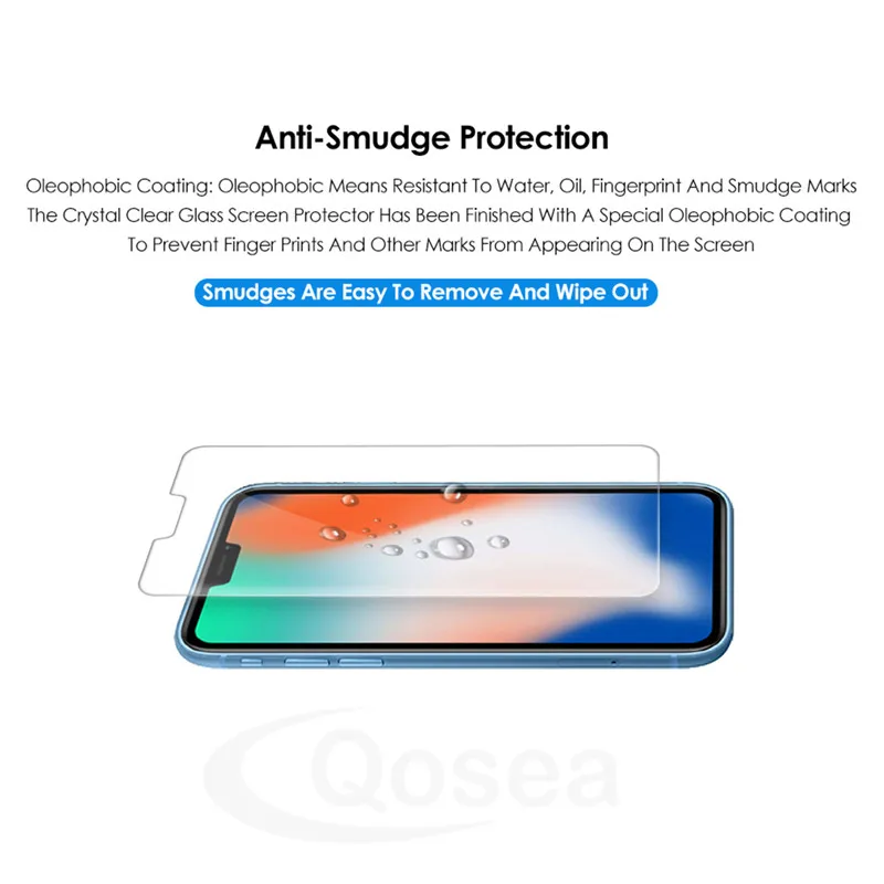 (2 шт) Телефон протектор экрана для iPhone XI XS MAX XR закаленное стекло ультратонкий 9 H