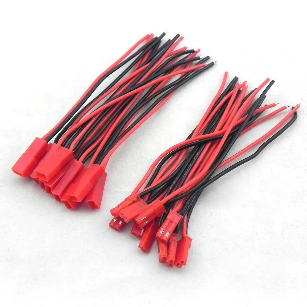 50 пар 100 мм Женский Мужской Jst разъем провода кабели Rc модель Lipo батарея|jst connector