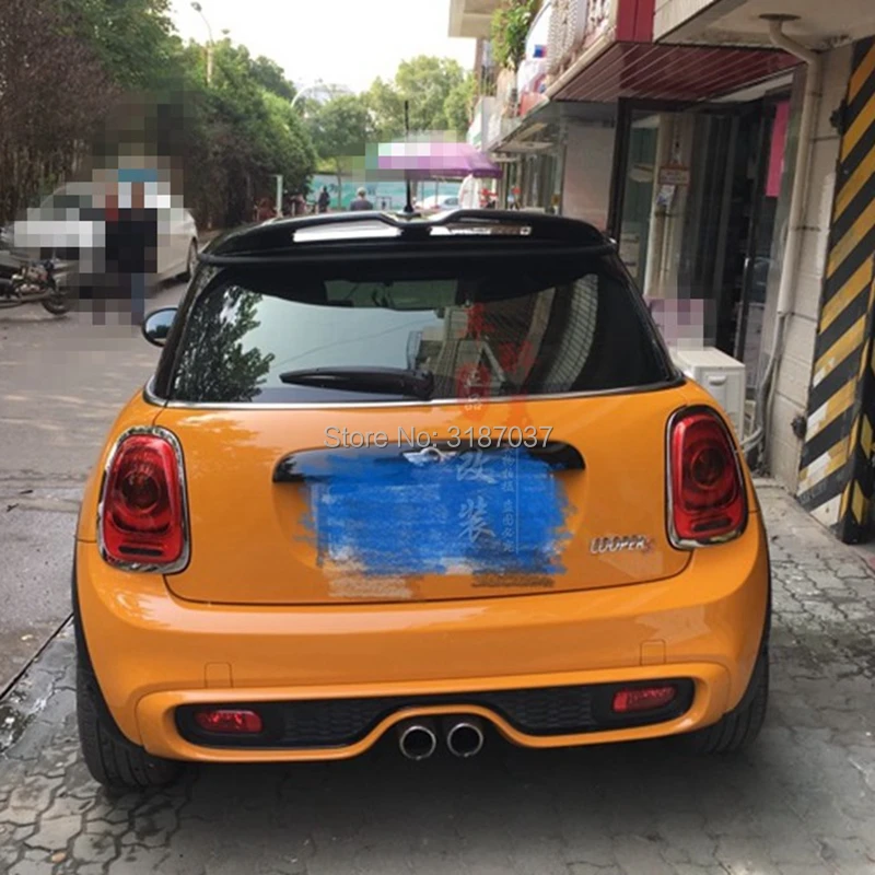 Для Mini F55 F56 Cooper спойлер из углеродного волокна для заднего багажника крыло крышка