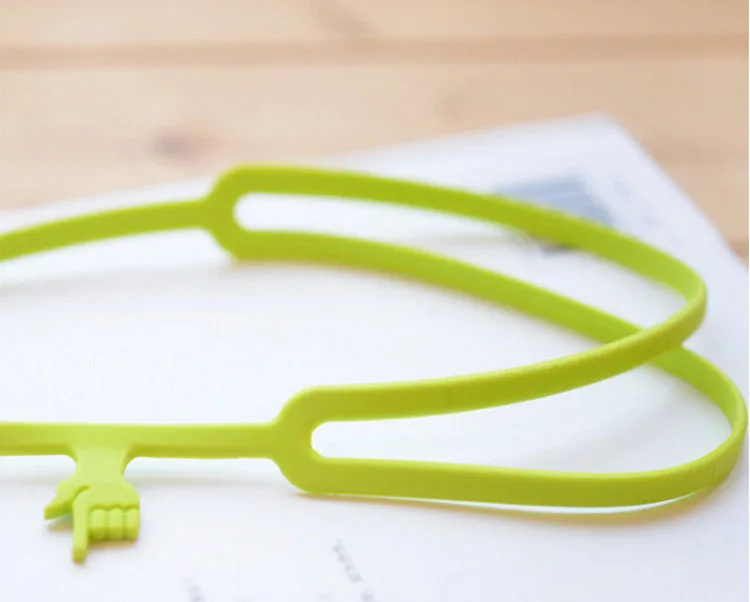 6 шт./лот силиконовые отпечатки пальцев Удобные Закладки держатель для книг