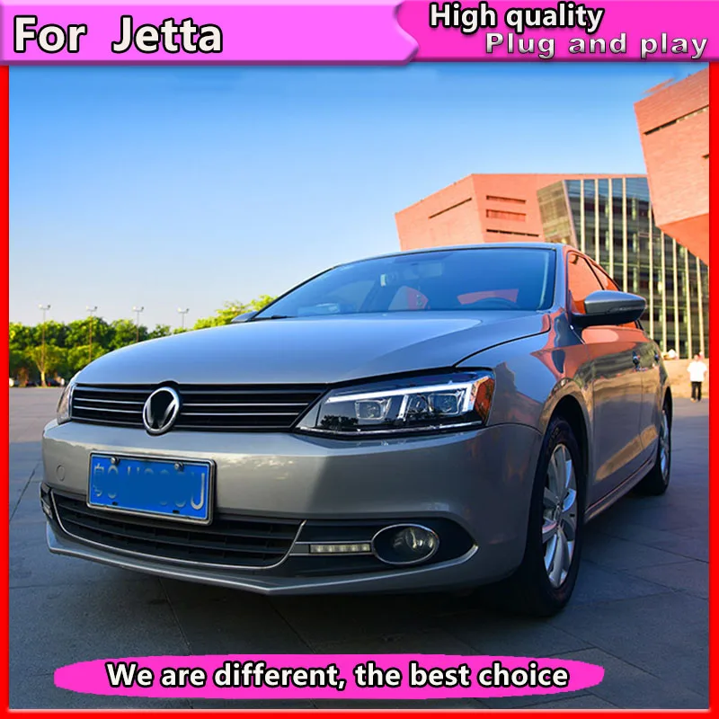 Автомобильный Стайлинг для нового VW Jetta 2011 2017 светодиодный A8 дизайн головной