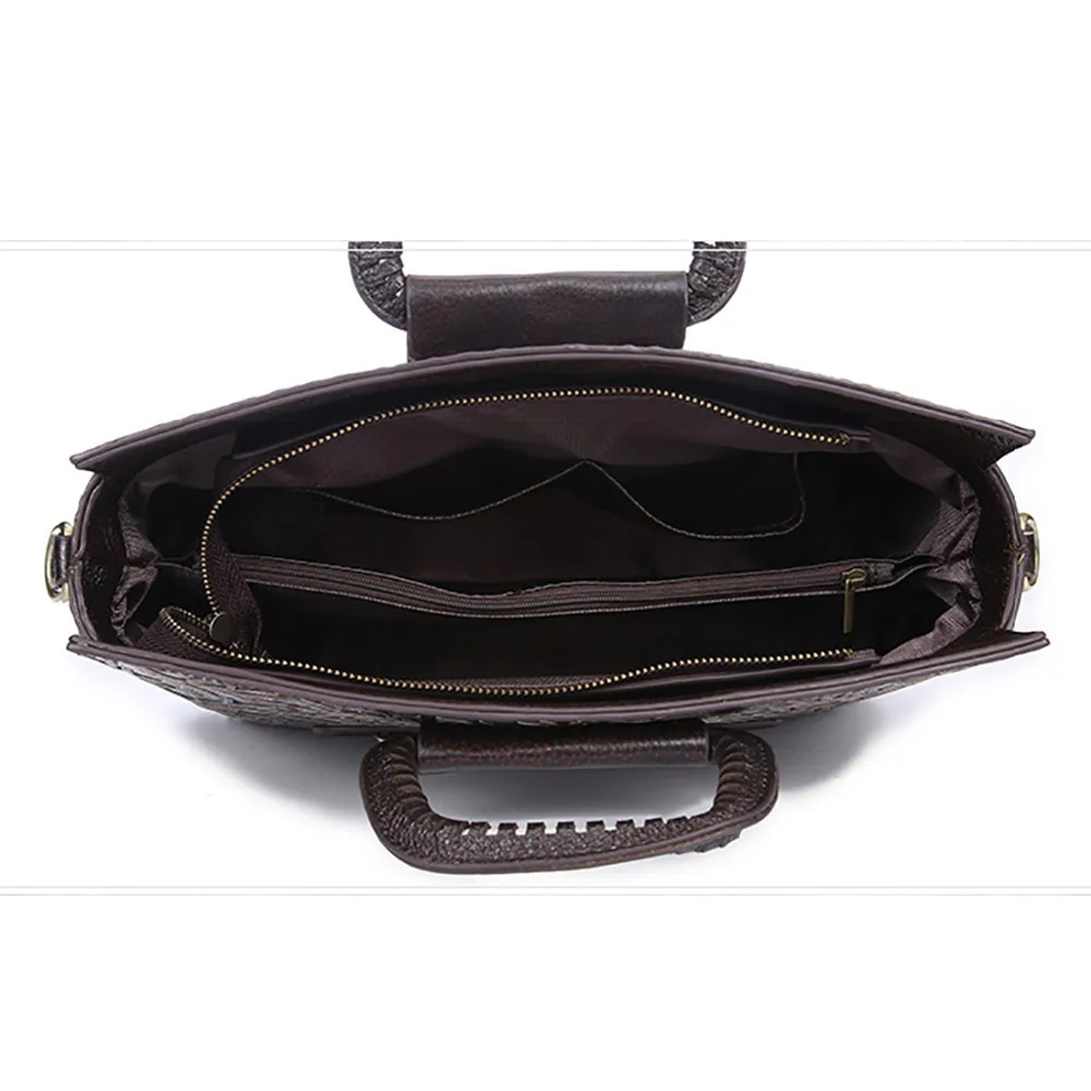 Высокое качество Натуральная Воловья кожа сумки на плечо тисненая женская сумка