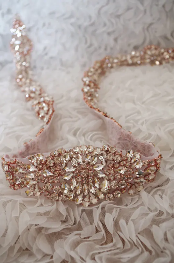 Розовое золото Кристалл створки аппликация Золотая со стразами золотые стразы |