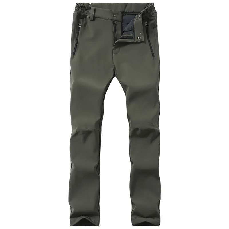 RAY GRACE Women Winter Softshell Pants Hiking Thermal Fleece Waterproof Trousers Men Outdoor Mountain Climbing Trekking | Спорт и