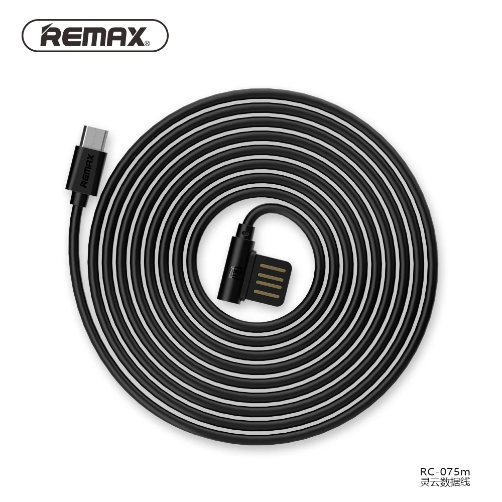 REMAX двойной боковой usb-разъем TPE 2.1A Кабель зарядного устройства для iphone Xs max Xr X 5s 6 7 8 plus кабели быстрой зарядки провод для зарядного устройства