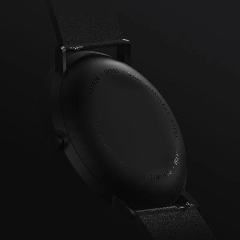 Xiaomi Mijia кварцевые умные часы 3ATM водостойкий шагомер корпус из нержавеющей стали