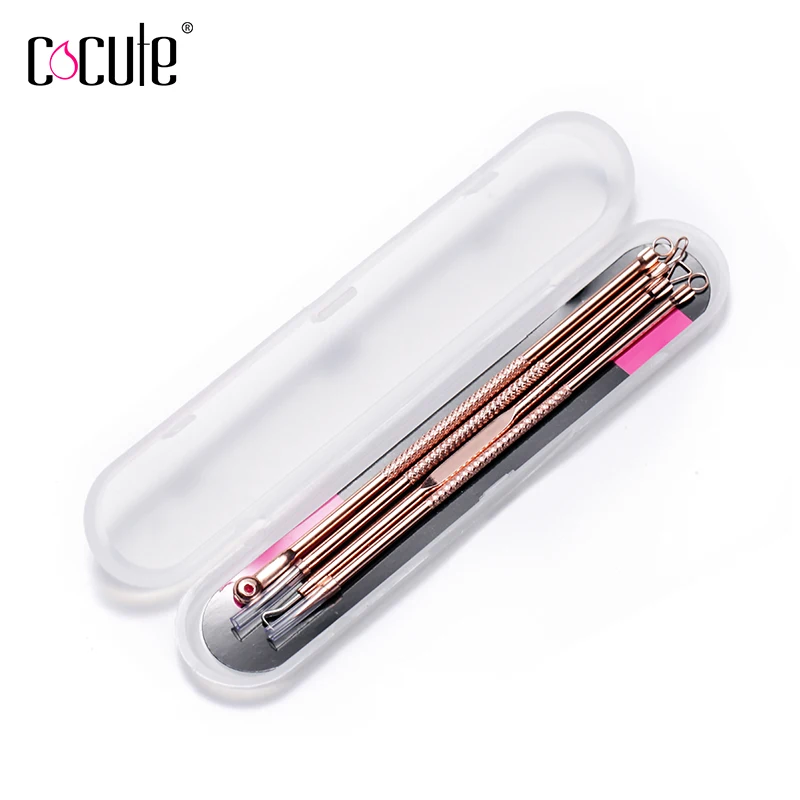 Cocute игла с двойной головкой 4 шт./компл. коробкой инструмент для лица средство
