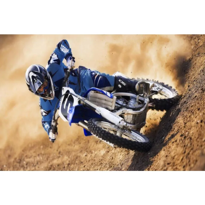 Декор для гостиной Yamaha Мотокросс плакат с прыжком 27x40 см холст шелк на заказ плакат - Цвет: Poster