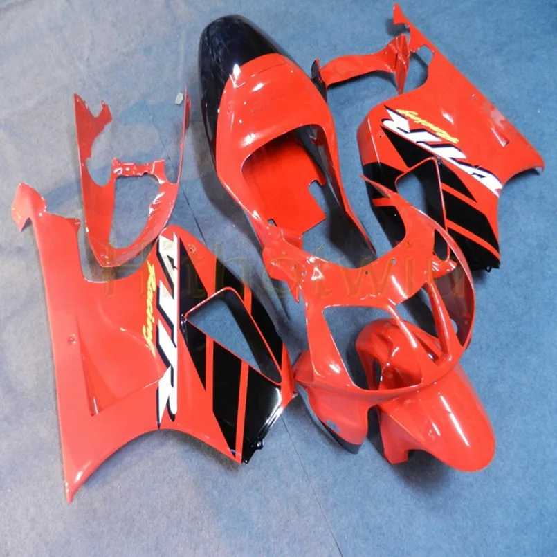 Пользовательские мотоцикла хомут для HONDA VTR 1000 SP1 2000 2001 2002 2003 2004 2005 2006 RC51 ABS моторные Обтекатели+ винты+ красного и черного цвета