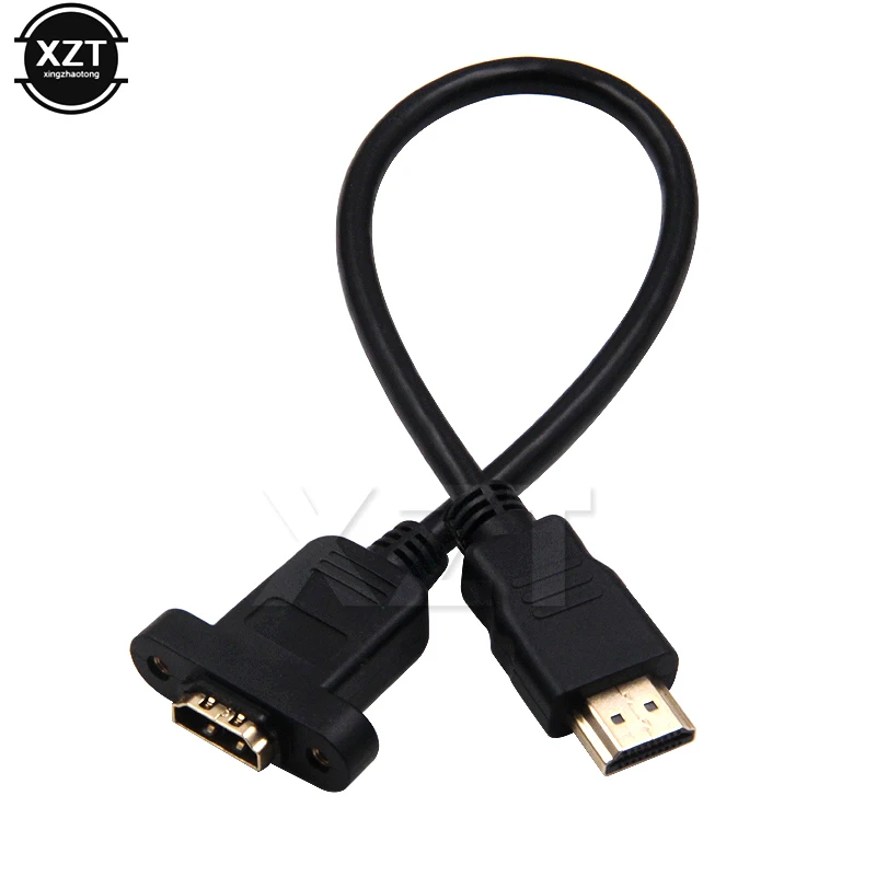 Высокоскоростной HDMI совместимый удлинитель Ethernet со штекером на гнездо с