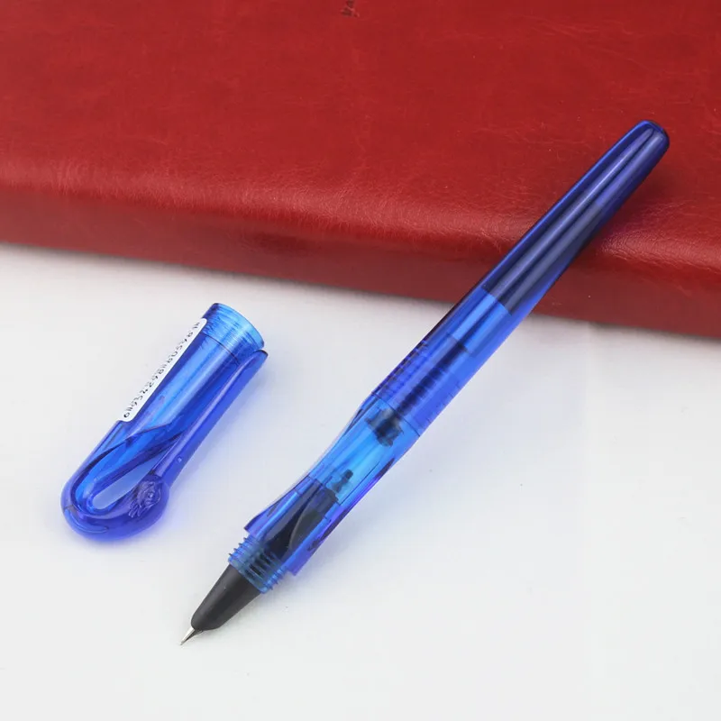 

Creative Swan Clip Fountain Pen Jinhao Hooded Nib 0.38mm Plastic Transparent Ink Pens School Office Supplies 1pc/lot