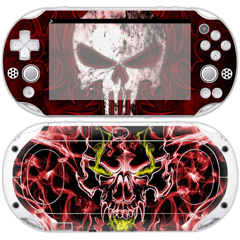 Защитная виниловая наклейка Dragon Ghost для Sony PSvita 2000 PSv 2000|Наклейки| |