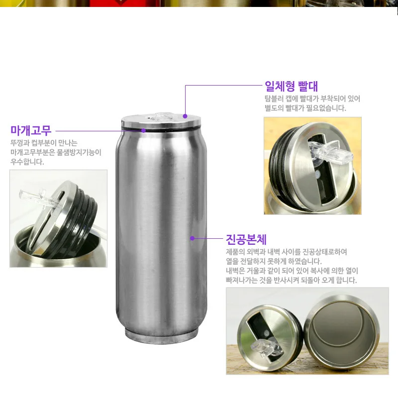 Оригинальный оригинальный мультяшный термос кружка банка колы необычная чашка с