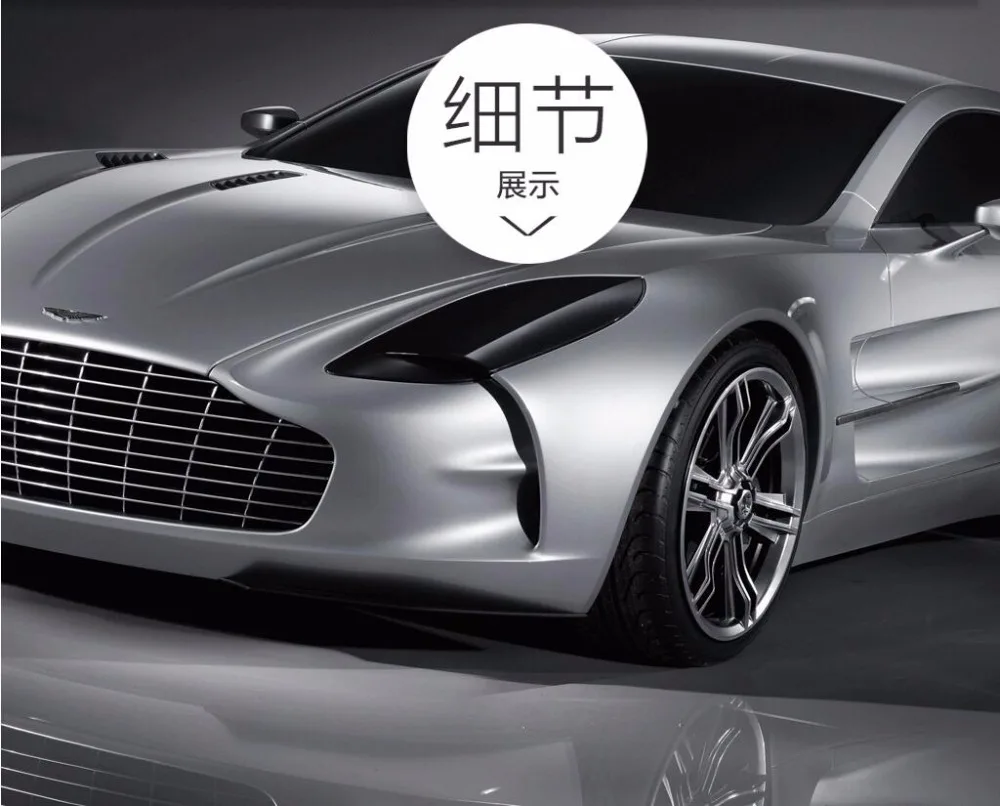 

Custom photo Non-woven mural 3d wallpapers for living room Silver grey luxury car painting 3d wall murals wallpaper for walls 3d