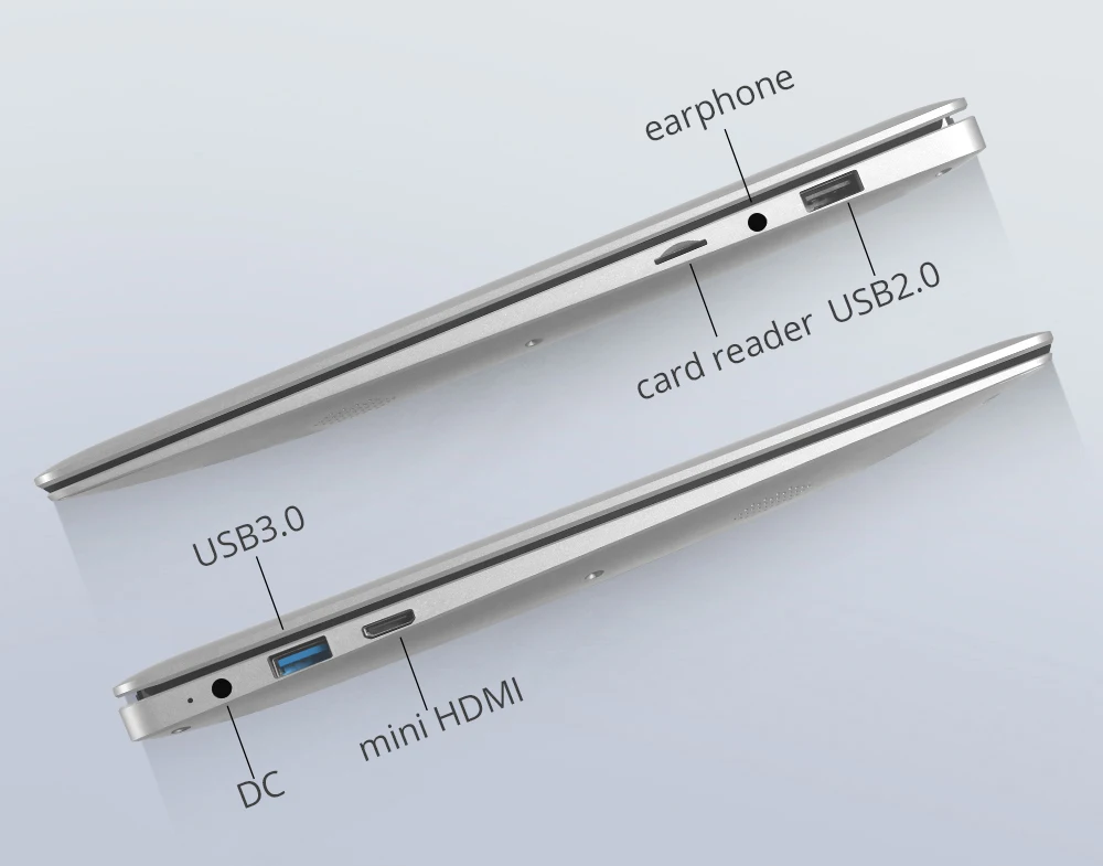 Jumper EZbook S4 ноутбук 14 дюймов 1920*1080 дисплей ноутбук Intel Celeron J3160 ультрабук 4 Гб ram 64 Гб/128 ГБ rom компьютер