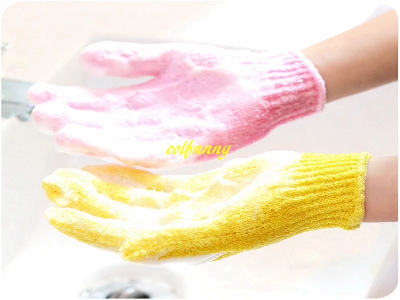 Перчатка-скраб с пятью пальцами 150 шт./лот быстрая доставка | Дом и сад