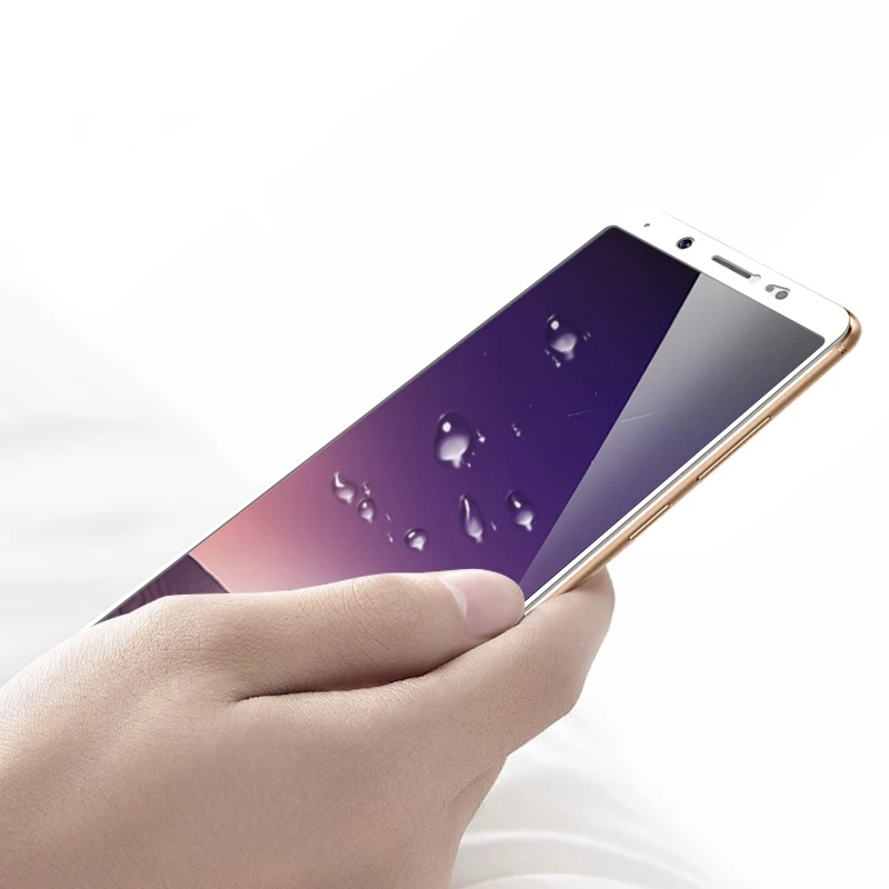 2 шт. полное покрытие закаленное стекло для Vivo V7 Plus Защитная пленка Y79