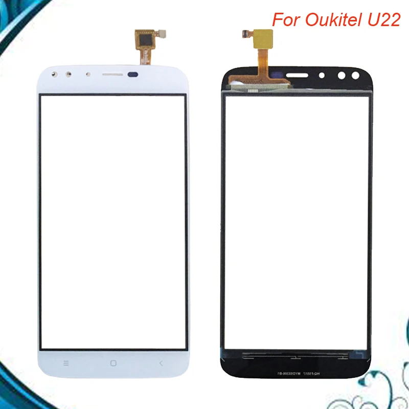 Черный белый золотистый цвета сенсорный экран для Oukitel U22 сенсорная панель ремонт