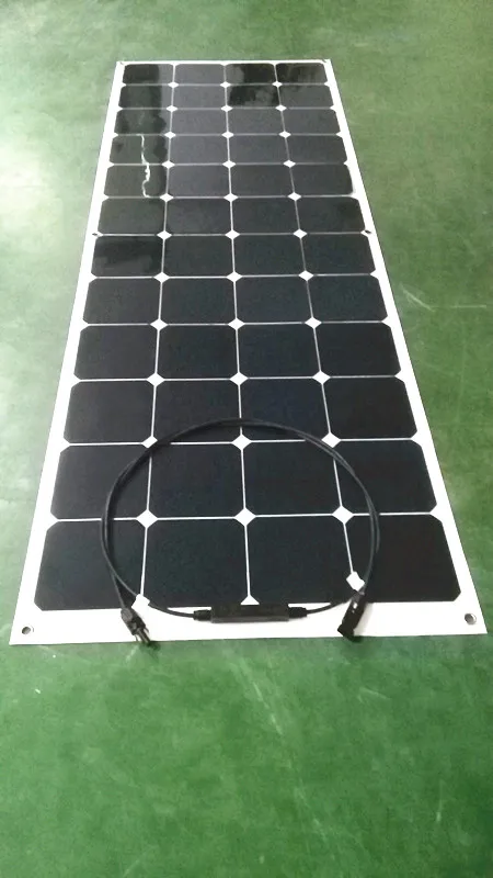 100 Вт 110 18 в 12 В Солнечная Панель зарядное устройство SunPower ультратонкий гибкий с