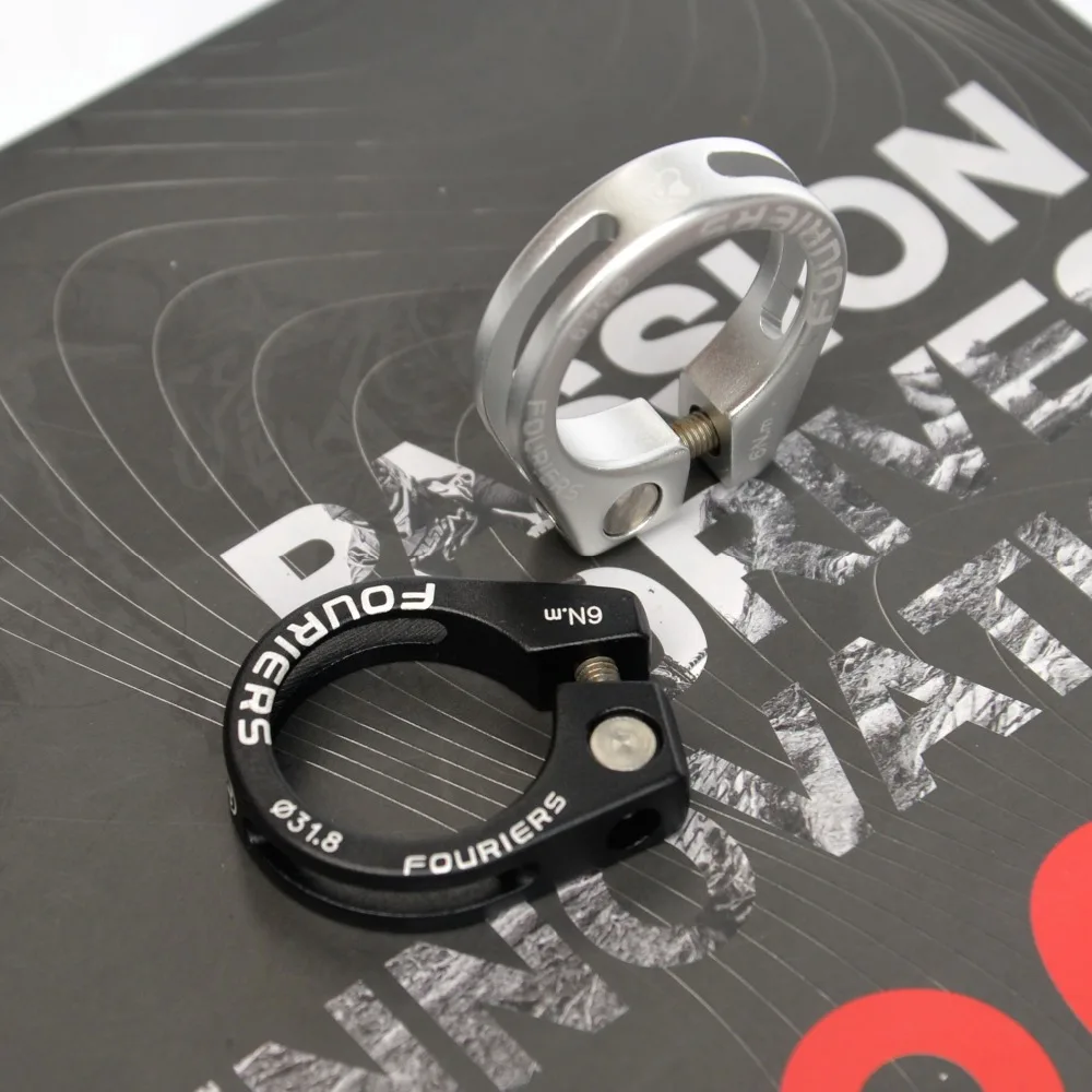 Зажимы для велосипедных подседел FOURIERS зажим горного велосипеда 31 8/34 9 мм
