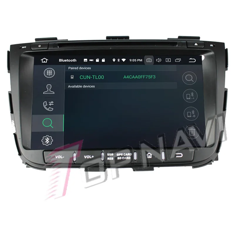 Автомобильный мультимедийный центр TOPNAVI Android 9 0 GPS навигация CD плеер для KIA SORENTO 2013