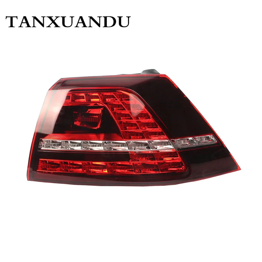 L & R Динамический светодиодный вспышка темно красный задний светильник лампа