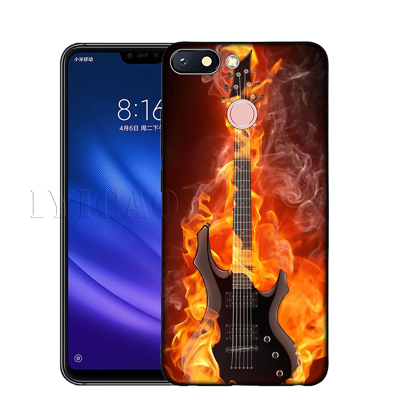 IYICAO Music guitar DJ luxury Soft Silicone Phone Case for Xiaomi Mi 10 9 9T CC9 CC9E 8 SE A3 Pro A1 A2 Lite 6 pocophone f1 |