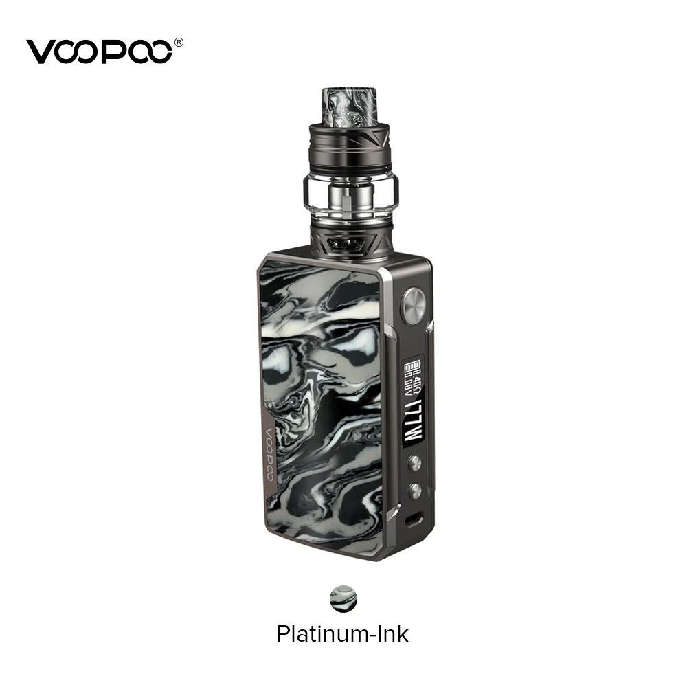 Platinum-Ink VOOPOO DRAG 2 комплект из платины 5 мл Uforce T2 Танк Uforce U2 N3 177 Вт Макс выход Электронная сигарета против Voopoo Drag 2 комплект смолы - Цвет: Platinum-Ink