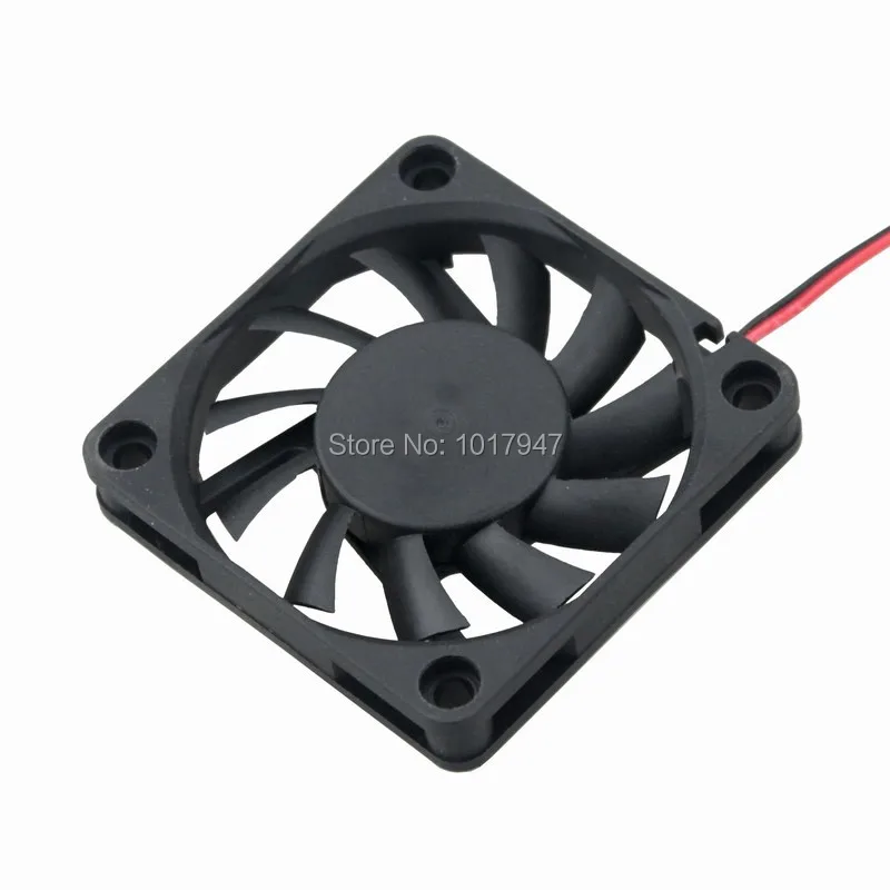 1 шт. Gdstime DC 12 В 2 контакта 6010 60 мм 60x60x10 6010S мини охлаждающий вентилятор двигателя |