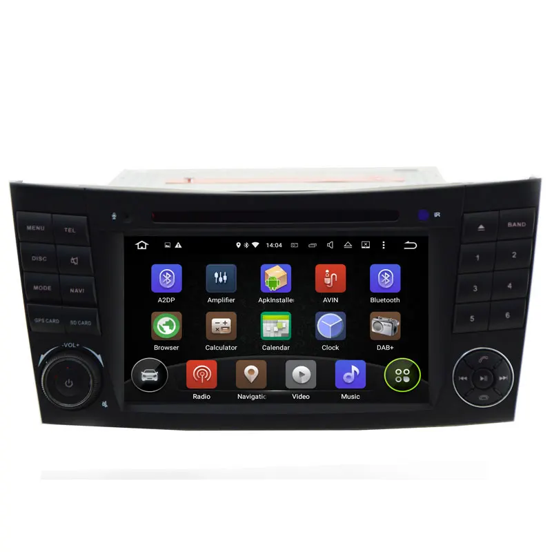 Мультимедийный DVD плеер на Android 9 0 с GPS навигацией для Mercedes Benz E Class W211 E200 E220 E240 E270 E280