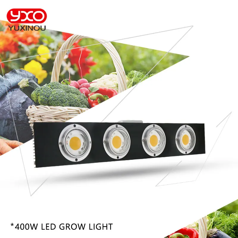 

Dimmable CREE CXB3590 400W COB LED Grow Light Full Spectrum 45000LM = HPS 600W Growing Lamp Indoor Plant Growth Lighting Panel
