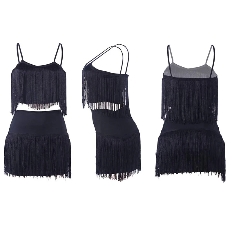 Женский комплект из 2 предметов с юбкой Клубная одежда сексуальный укороченный