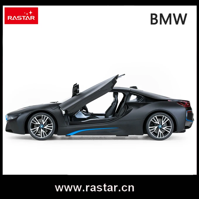 Rastar лицензированный 1/14 автомобиль с дистанционным управлением BMW i8 открытая