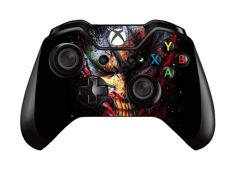 Джокер дизайн виниловая кожа Наклейка чехол для microsoft xbox ONE консоль с наклейка на джойстик Чехлы для xbox one контроллер
