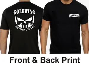 Летние крутые Забавные футболки, новые летние мотоциклетные футболки Goldwing GL 1800 GL 1500