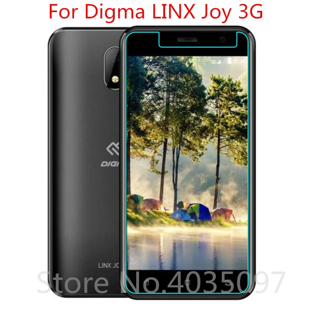 2 шт. для Digma LINX Joy 3g Защитная стеклянная пленка из закаленного стекла Взрывозащищенная для Digma LINX Joy 3g Защитная пленка для экрана