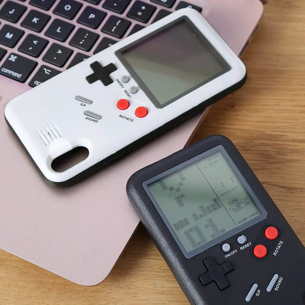 Fucung 1 шт. игровой тетрис Кирпич чехол для телефона iPhone 6 6S 6P 7 8 7P 8P X Ретро