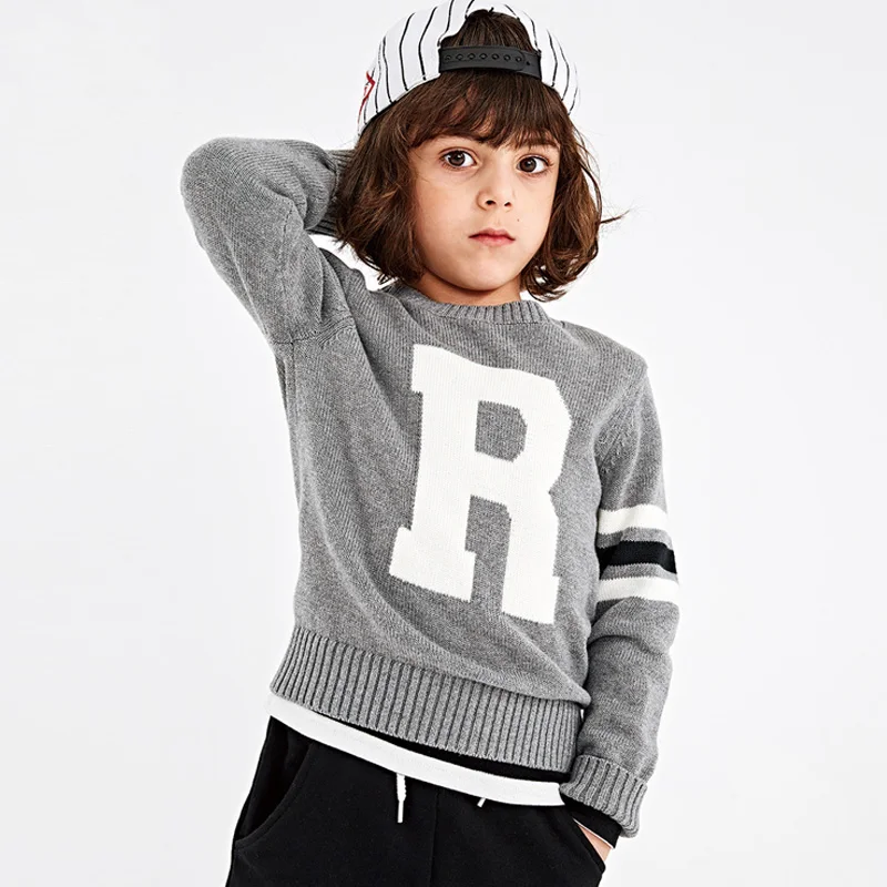 Sweaters Boys Children Clothing Winter Knitted Kids Pullovers For Boy Cardigan Knitwear Tiny Cottons 2018 Child Clothes | Мать и ребенок